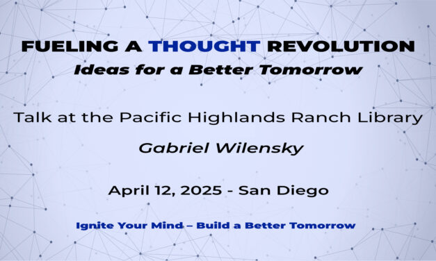 Fueling a Thought Revolution: Ideas for a Better Tomorrow