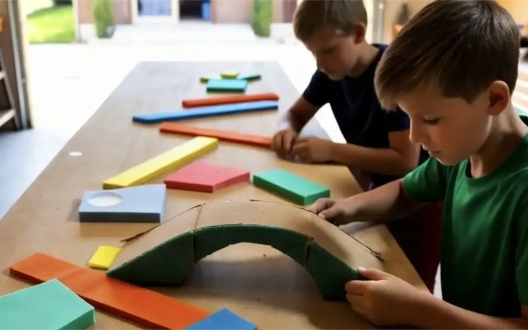 Encouraging Group Activities: Build Models as a Family Team