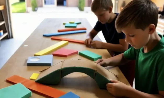 Encouraging Group Activities: Build Models as a Family Team